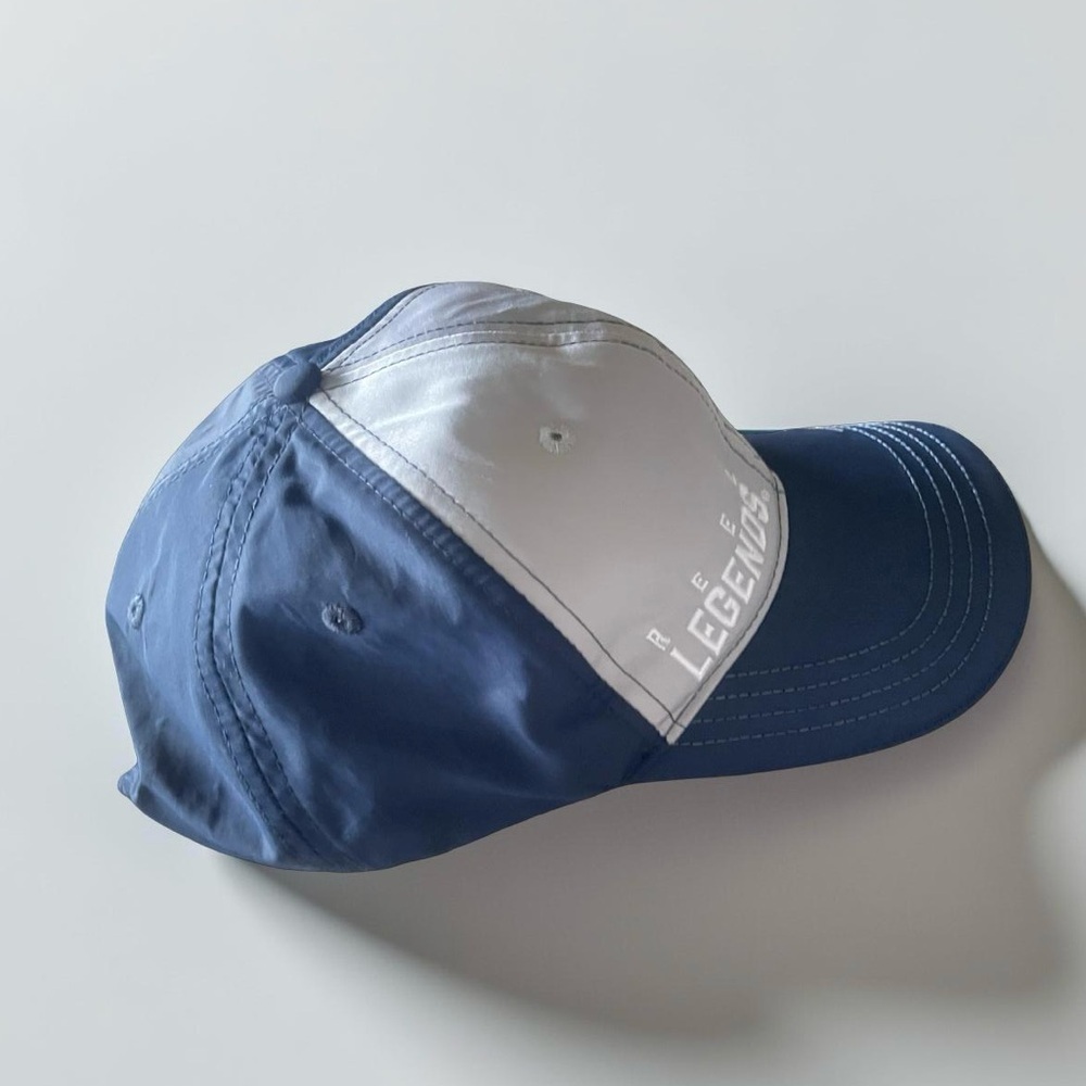 Blue and Gray Reel Legends Embroidered Cap Mens